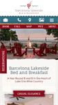 Mobile Screenshot of barcelonalakeside.com